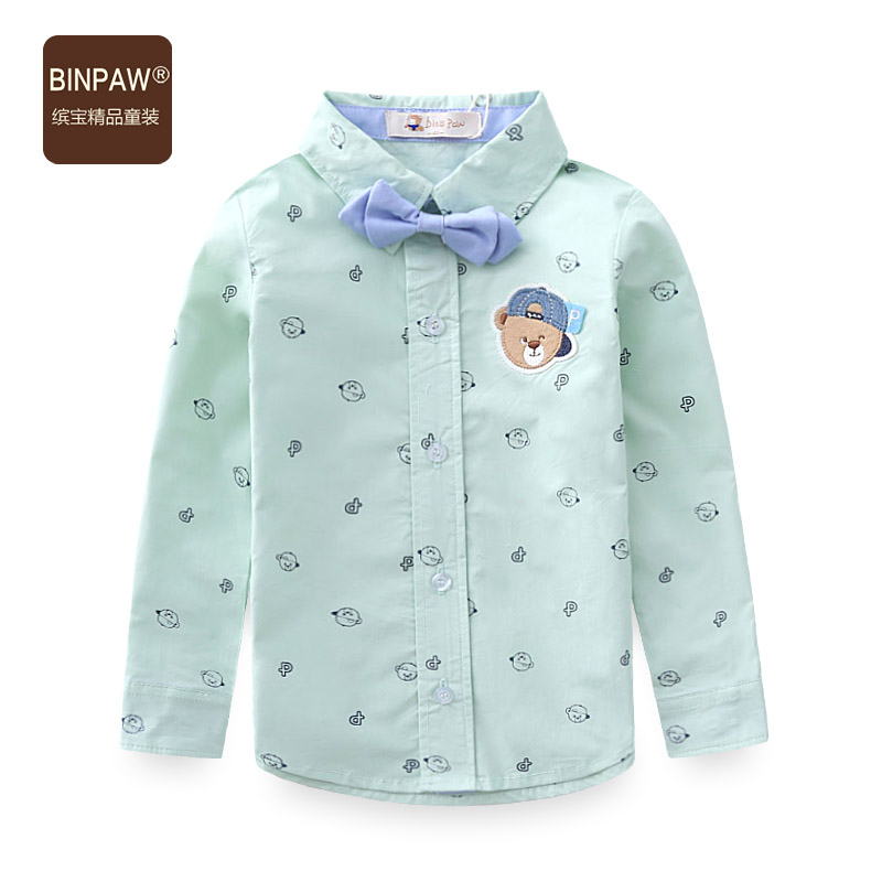 Chemise garcon BINPAW à manche longue - Ref 2080950 Image 4