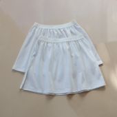 卫衣打底神器假下摆 遮屁股打底裙白边叠穿内搭小裙子屁帘女冬