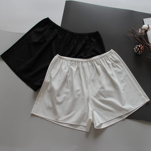 防走光宽松大码居家薄款三分裤