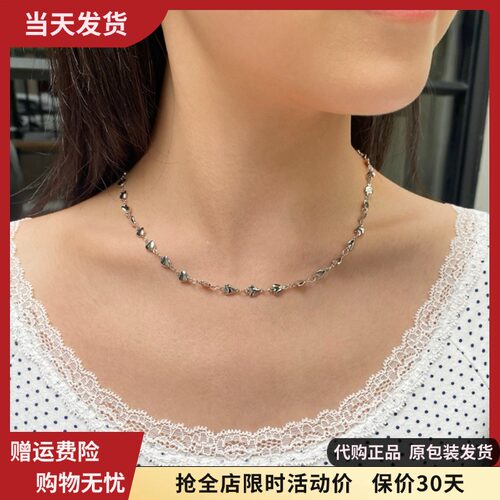 bm项链爱心不掉色新款锁骨链女生短链配饰国内代购brandymelville