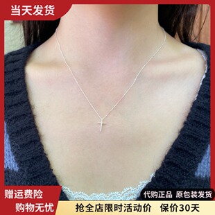 bm项链十字架新款s925通体纯银不掉色女生国内代购brandymelville