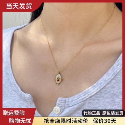 bm项链爱心泰泰金泰亨同款女2025春夏新款国内代购brandymelville