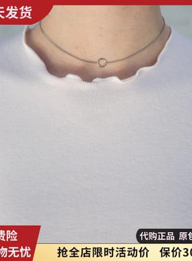 bm项链女生圆圈简约choker颈链