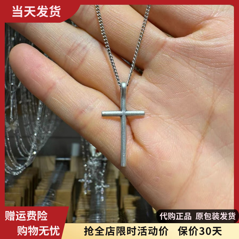 十字架项链复古女新款学生党简约锁骨链bm国内代购brandymelville