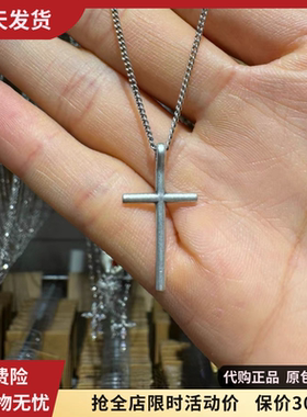 十字架项链女复古锁骨链
