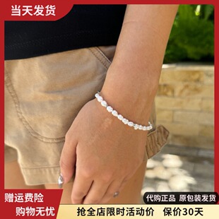 bm手链女生夏新款巴洛克不规则真珍珠手串国内代购brandymelville