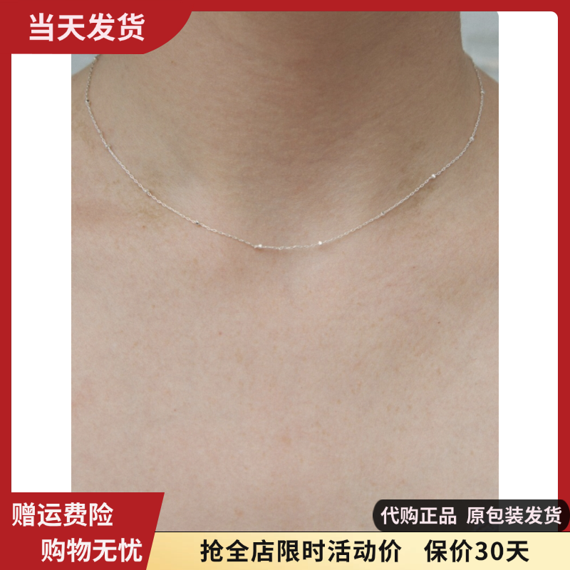 新款项链迷你珠子细链Choker