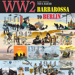 桌游驿站 Barbarossa to Berlin 巴巴罗萨到柏林推演二战兵棋定制