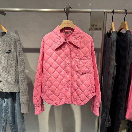 专柜正品艾诺丝雅诗国内代购2025冬时尚宽松大码羽绒服女41010001