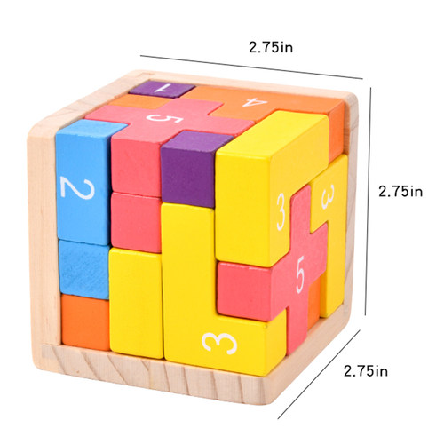 颜色认知数学教具拼装思维益智