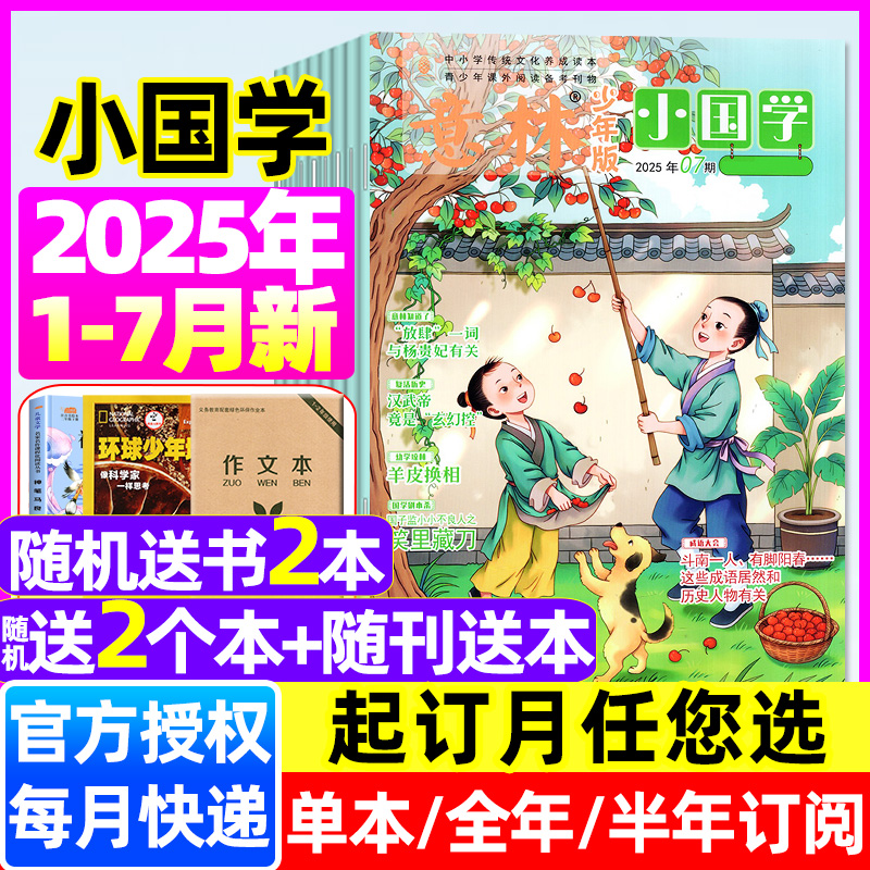 意林小国学2025年1-7月/全年订阅
