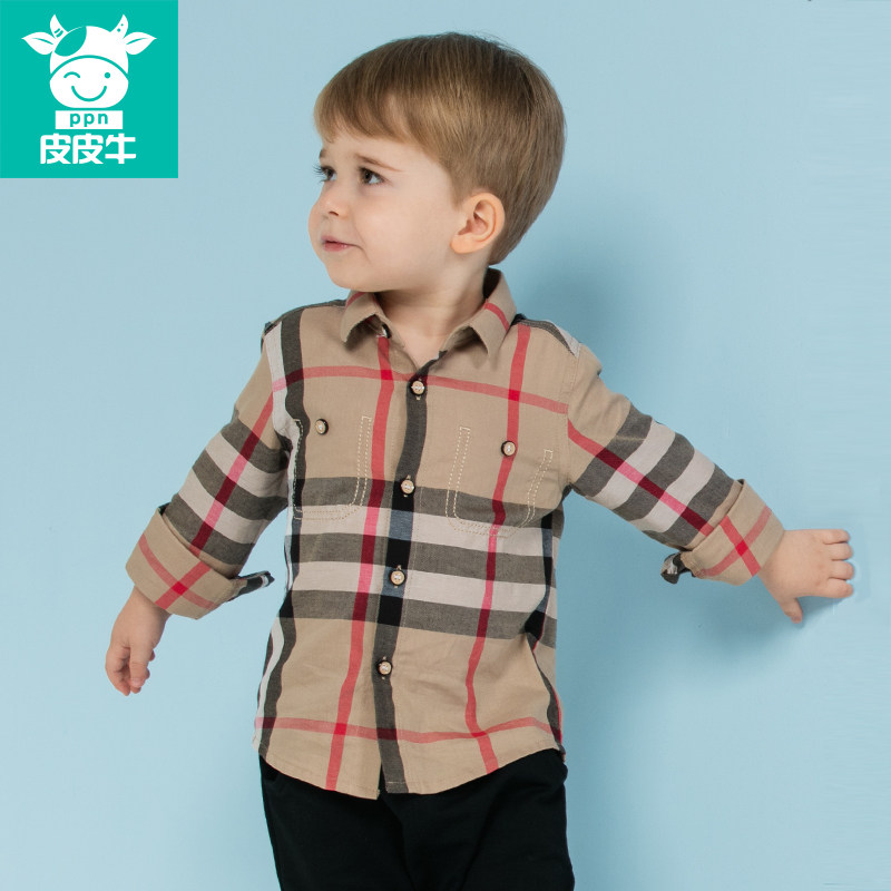 Chemise garcon à manche longue - Ref 2082257 Image 1