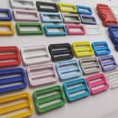 38mm方扣日字扣插扣树脂调节扣包肩带扣糖果15色diy手袋扣具配件