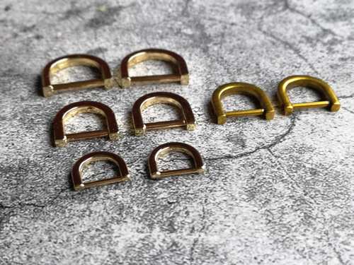 扁D扣双D环合金压铸3尺寸4色diy玛丽安手作包袋五金配件