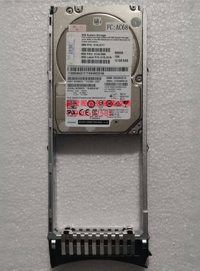 IBM 01AC596 01EJ017 900G 10K 2.5 SAS 12Gb V7000 Gen2存储硬盘