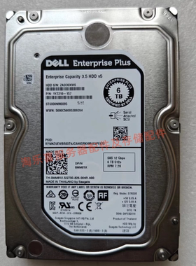 DELL ST6000NM0095 0MM81X 6T 7.2K 3.5 SAS 12Gb 康贝 存储硬盘