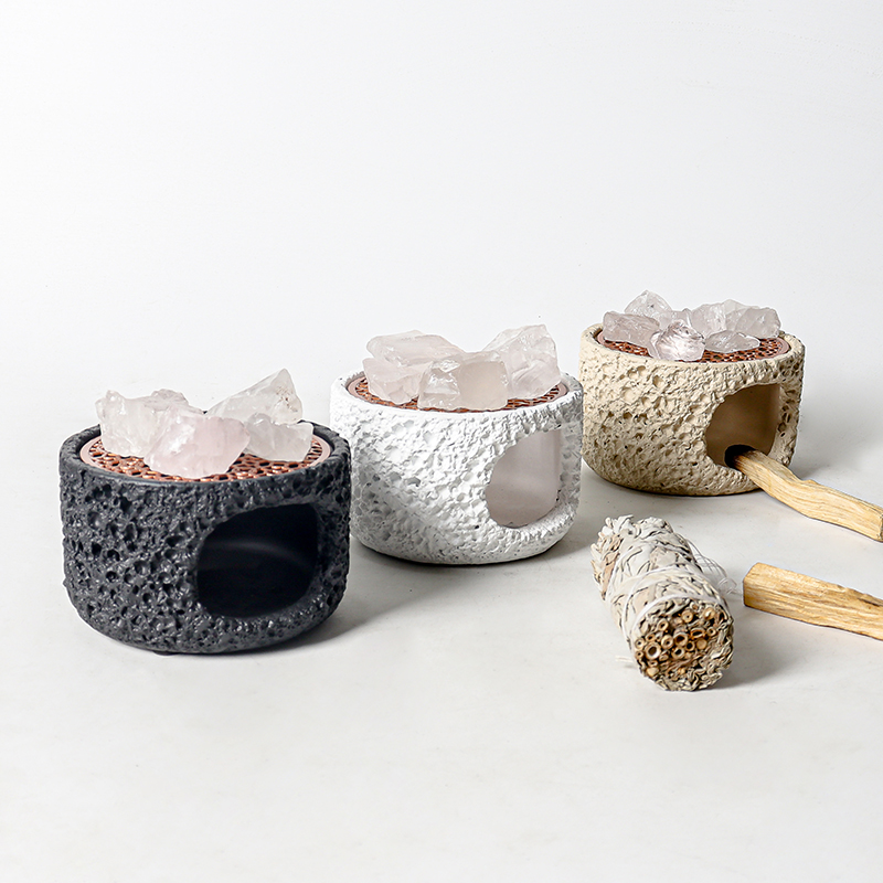 小香炉无火水晶香薰炉