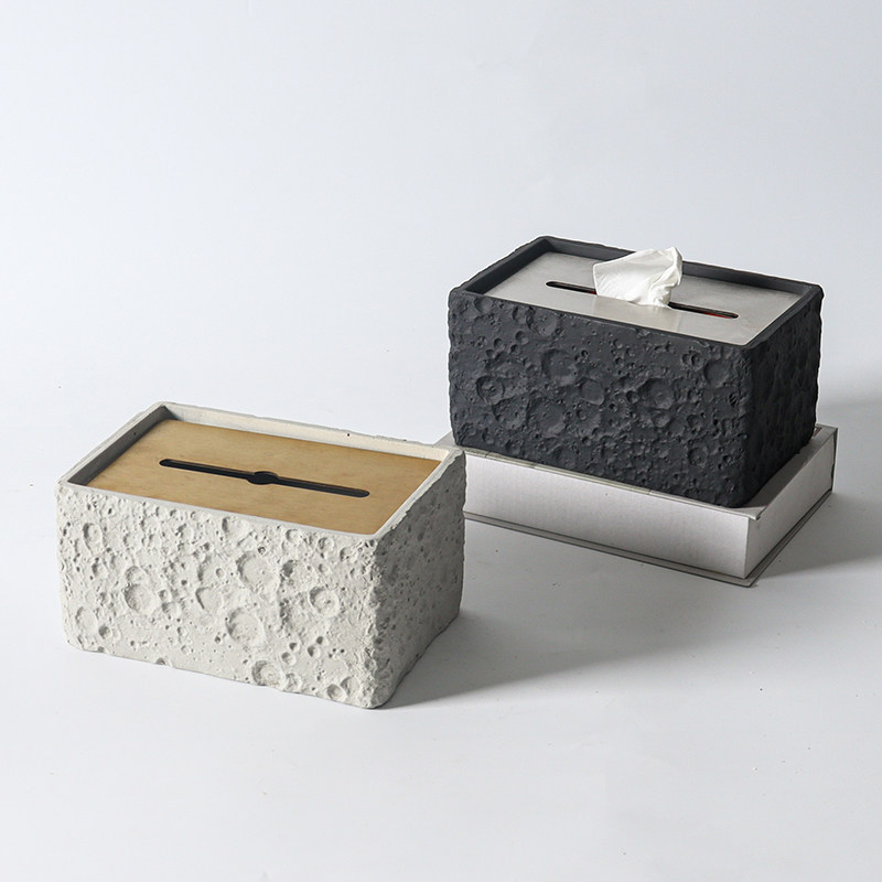 现代简约纸巾盒创意时尚高级感桌面抽纸盒摆件轻奢北欧ins个性