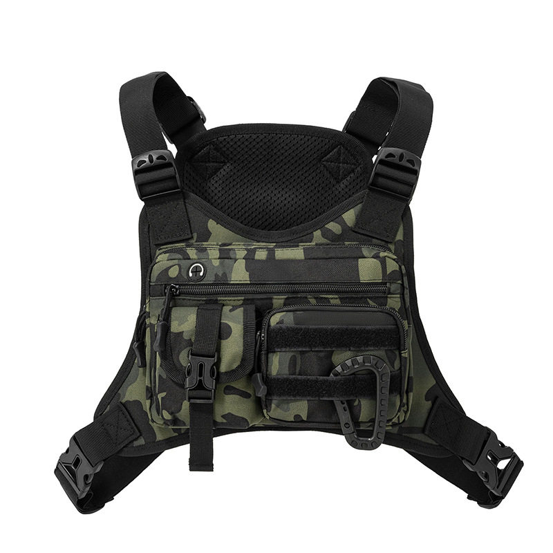 装8.4寸平板迷彩战术胸包户外野营机能背心马甲包钓鱼渔具包防水,箱包皮具/热销女包/男包,胸包,淘宝优惠券,粉丝福利购,淘宝优惠卷