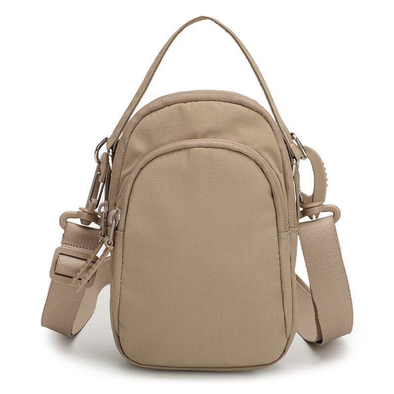 户外出行休闲背包男女款手提单肩斜挎包便携出门放充电宝手机小包