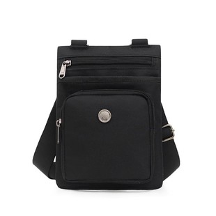 适用于放10寸华为mini6斜挎平板包竖版穿皮带腰包薄款单肩小背包