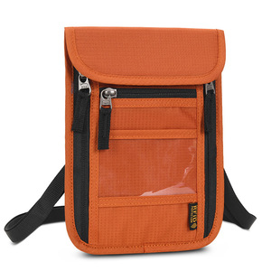 出行旅游放户口本护照证件包出差方便携带手机充电宝单肩包挂腰包