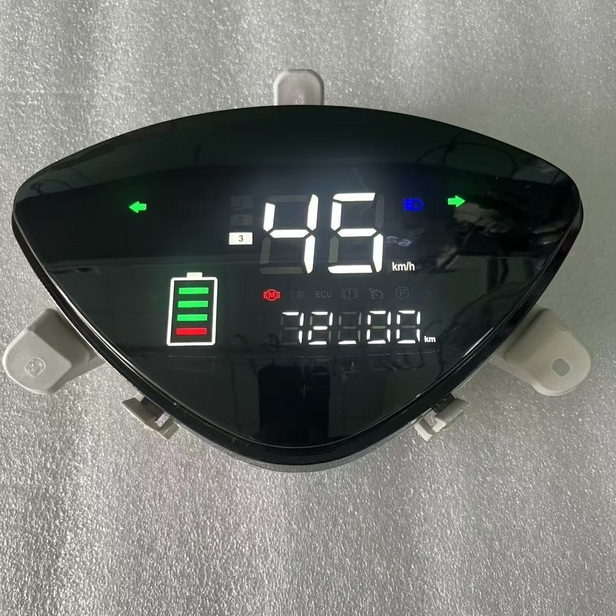 魔兽立佳幻影佳鹰LED支持一线通速度可调48V/72V鬼火二代仪表盘