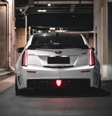 适用于凯迪拉克ATSL/CT5CT6CT4/XT5XTS改装V后唇GT后杠4出尾喉