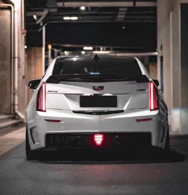 适用于凯迪拉克ATSL／CT5CT6CT4/XT5XTS改装V后唇GT后杠４出尾喉