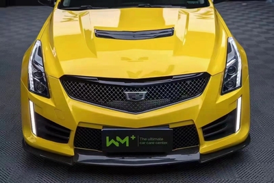 适用凯迪拉克ATSL改装海外V包围前杠中网碳前唇后杠后唇尾翼机盖