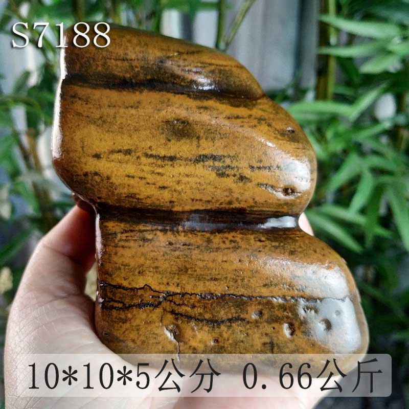 宝磬天然大湾石 大化石sno1f0广西文化特产 观赏手玩石案头小摆饰