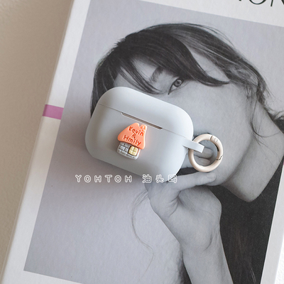 苹果柔软连体耳机保护套