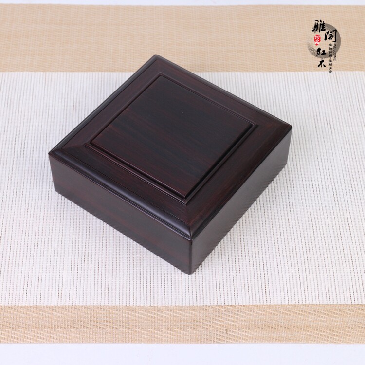 首饰盒红木礼品盒收纳盒实木复古