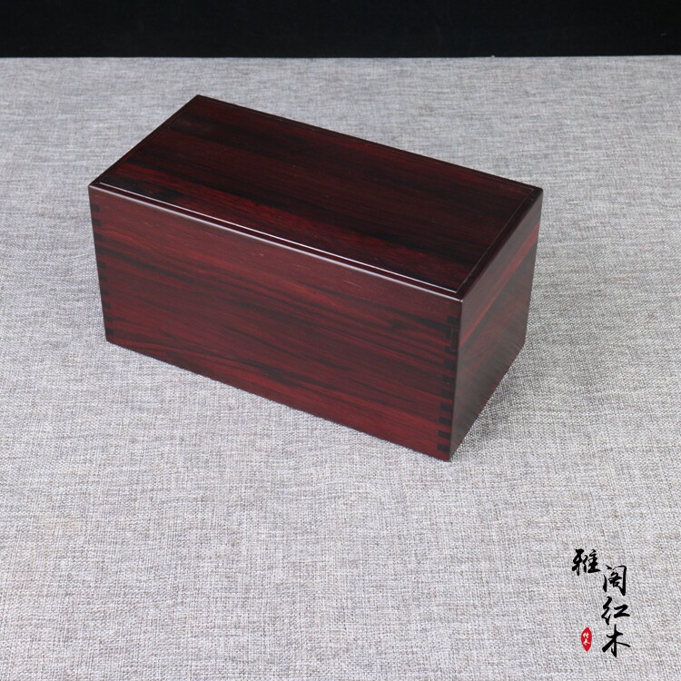 红木机关盒木盒带暗锁盒