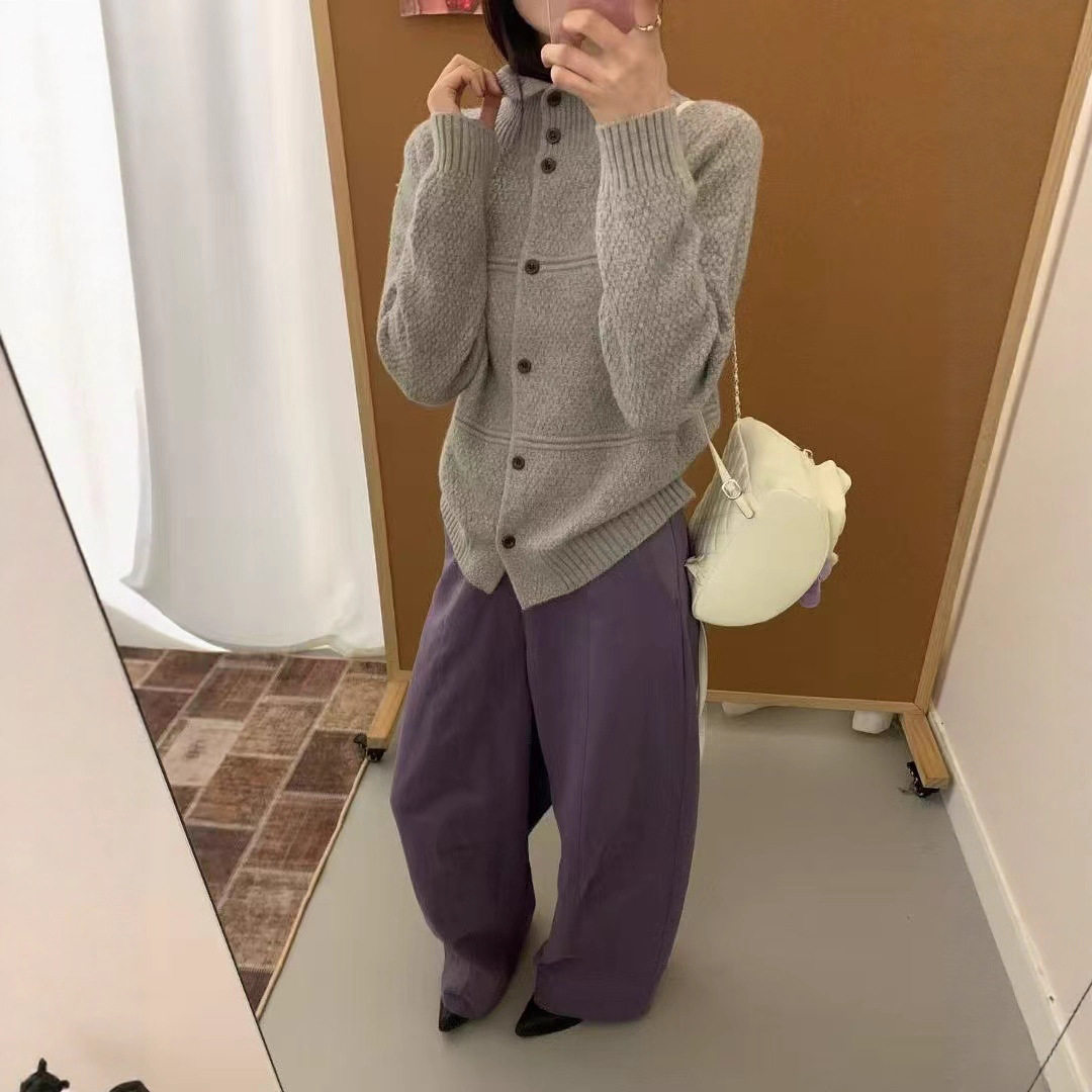 园园美衣冬毛衣新款女开衫外套宽松休闲韩版学院风新款蜜熊绒毛衣