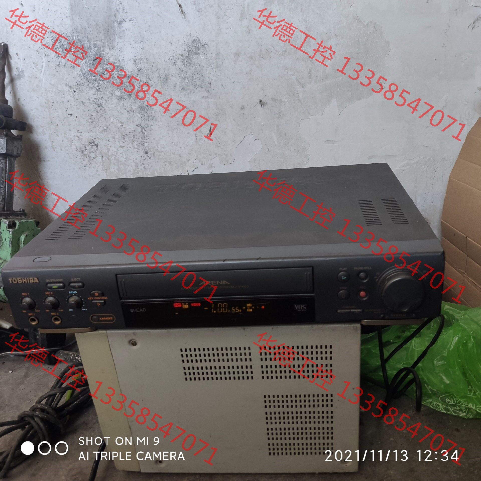 议价 东芝k60高保真立体声6磁头录像机自取258发货加40元