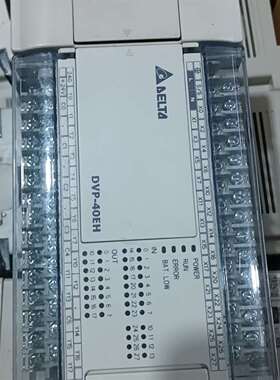 《议价商品》台达PLC，DVP40EH00T3，成色漂亮，