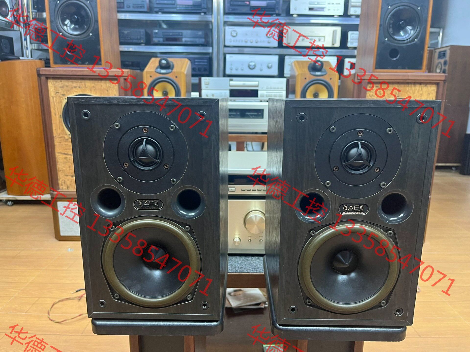 议价 英国ae100第一代经典发烧hifi书架音箱 原装无修 ?喇