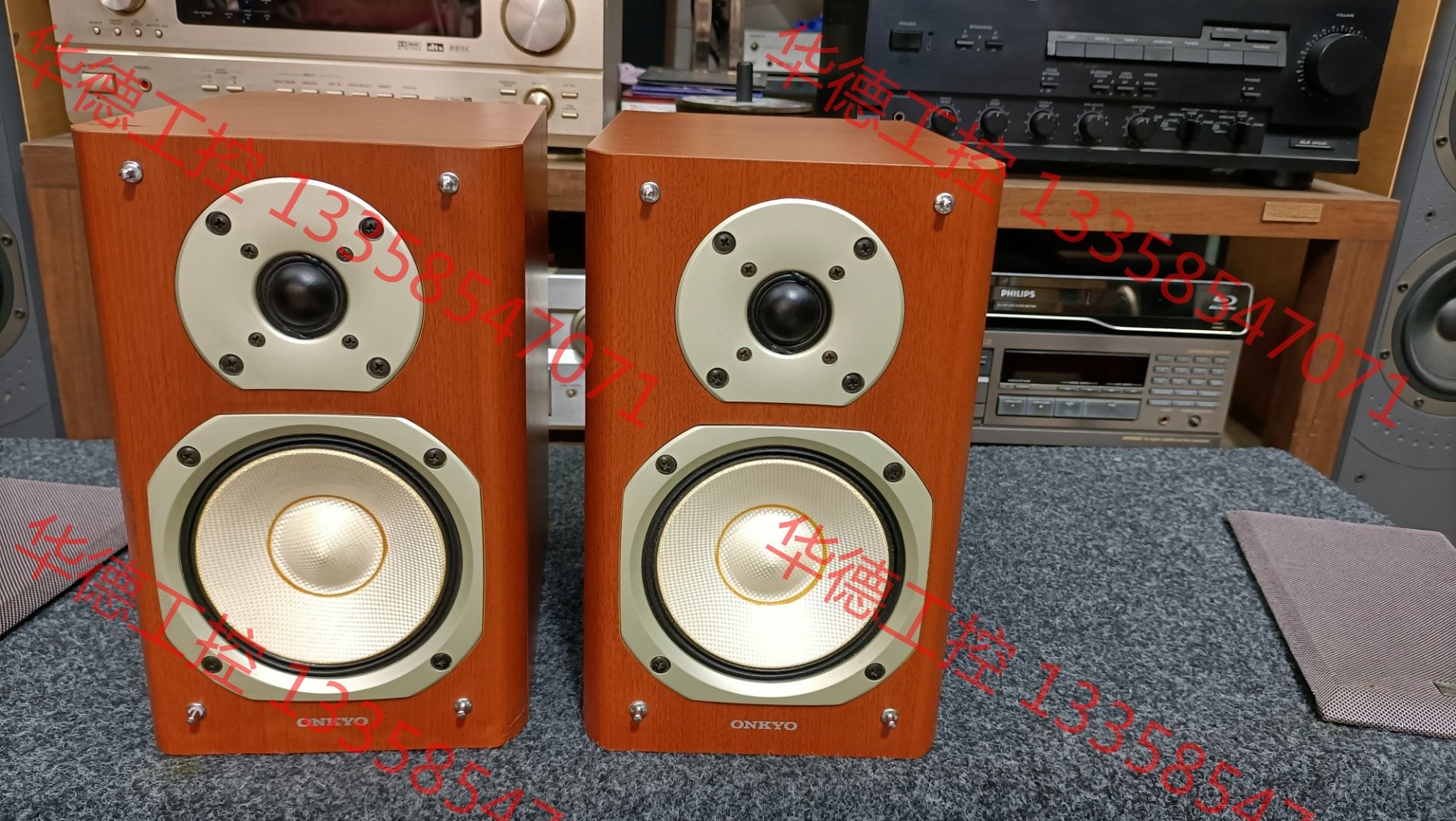 议价 onkyo/安桥音箱 d-n7书架音箱onkyo/安桥音箱