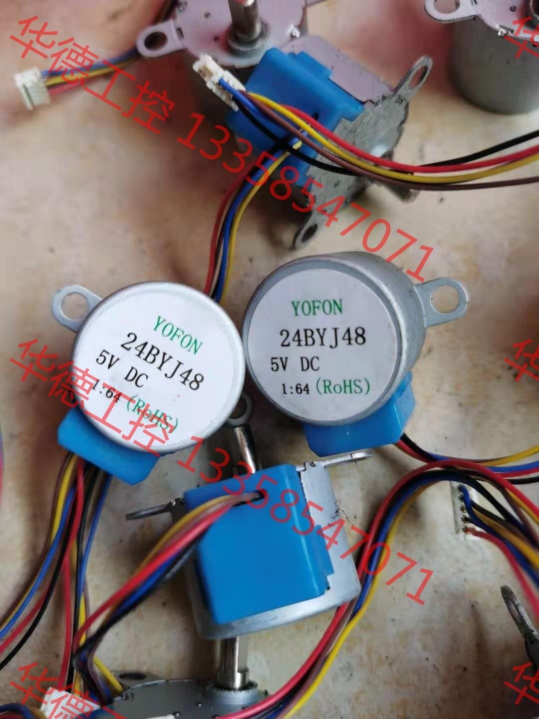 议价 24byj48步进电机 全新步进电机100个,5v供电,标价