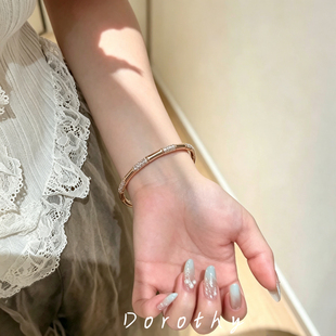 Dorothy |手镯女精致手链饰品2026年新款有你竹够轻奢高级送女友