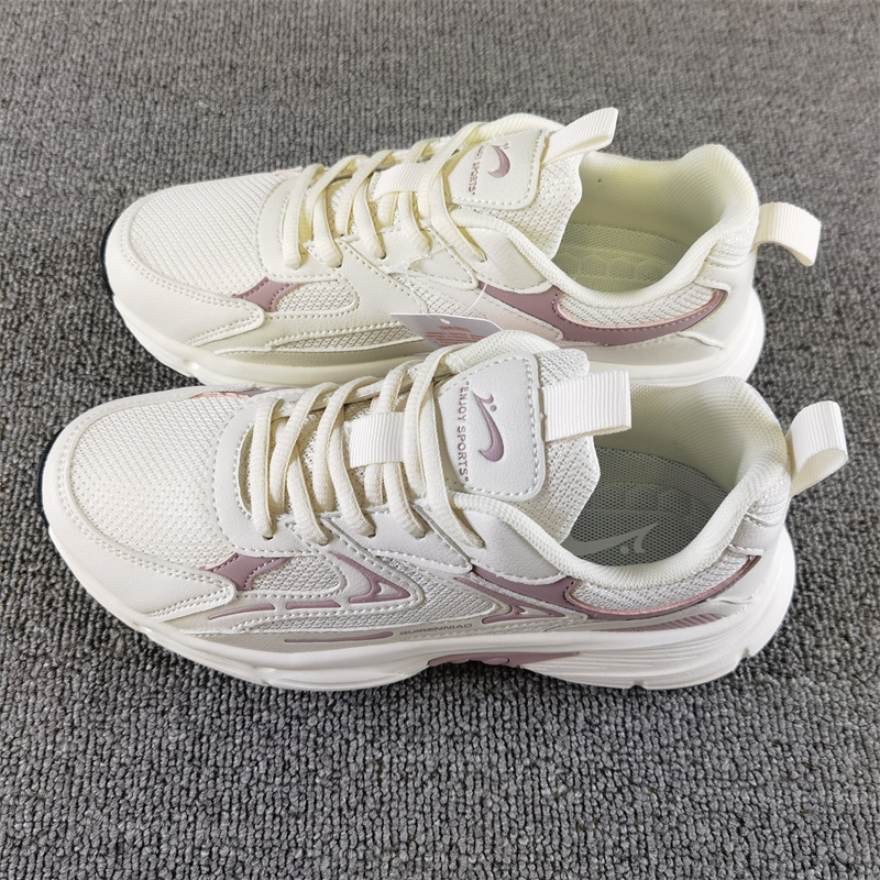 贵人鸟女鞋春夏季新款网面透气低帮软底耐磨运动休闲跑步鞋老爹鞋