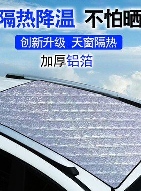 奇瑞瑞虎35789艾瑞泽789欧萌达外用置前挡天窗遮阳防晒雨罩落叶帘