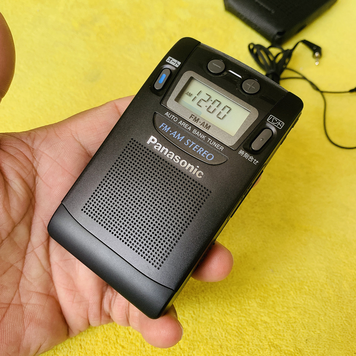 松下RF-HS70立体声收音机 库存未使用 国频 一把抓 小巧收音机