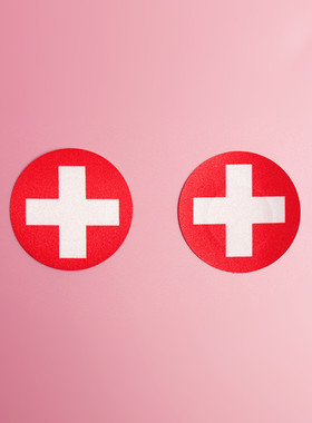 可爱小护士乳贴布乳贴 一次性无痕美乳贴 防凸点个性咪咪贴