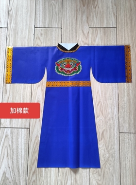 仙衣加棉款简洁大方手工纸衣用品仙袍纯手工用心制作男款纸衣
