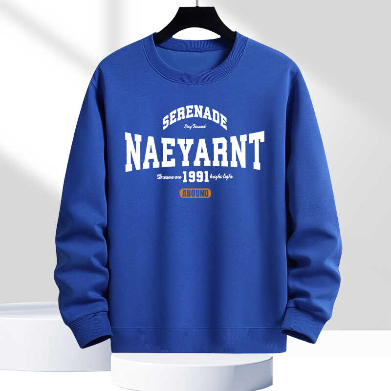 2024春秋潮流休闲男士长袖T恤