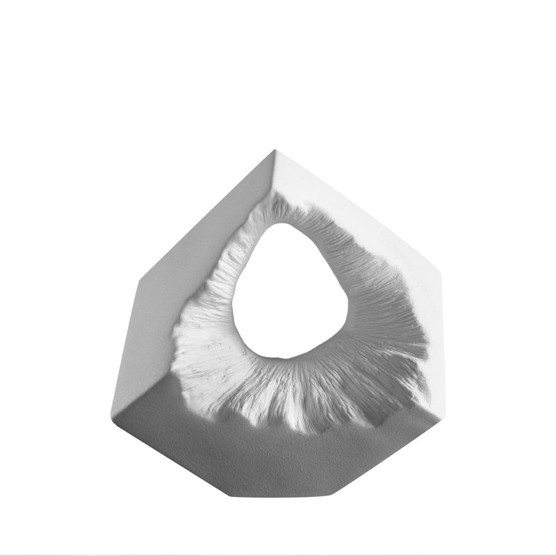 悦生活环球设计师方形陶瓷摆件