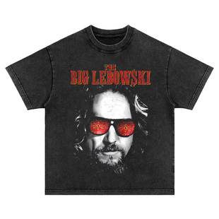 谋杀绿脚趾 重磅纯棉复古水洗做旧美式宽松男女长短袖t恤卫衣tee