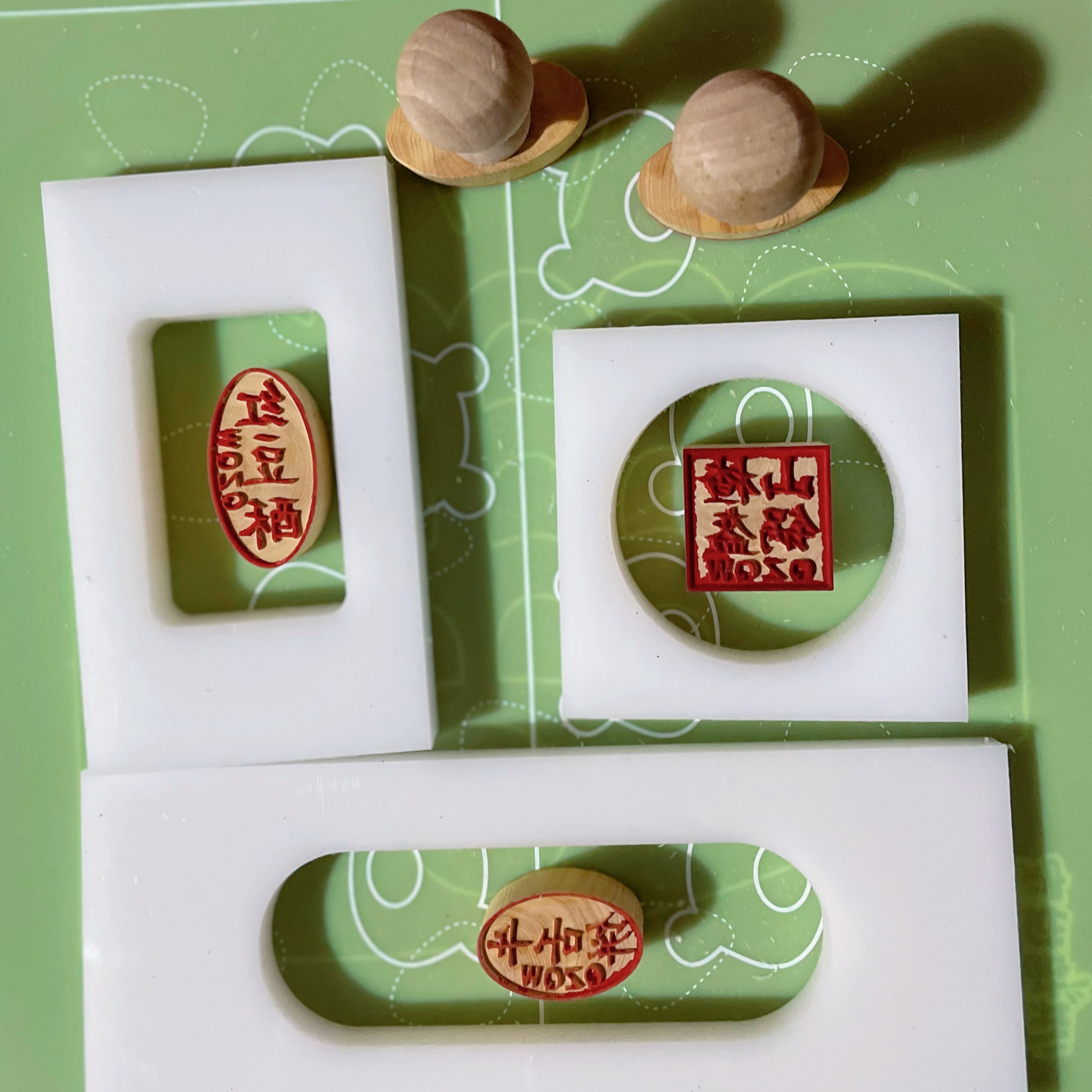 苏式酥式月饼牛舌饼红豆烧方酥山楂锅盔印章模具定制图案logo文字